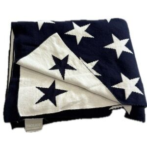 Frolics Kids Collection Star Print Cotton Reversible Throw Blanket 45" x 67"